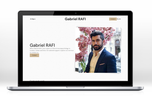 Optimisation SEO et Refonte du site web pour Gabriel Rafi